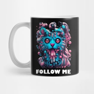 Lsd Cat Shirt - Psychedelic Cat Organism - Catsondrugs.com - #cats #catsofinsta#meow #kittens #catoftheday #kitty #love #cute #pet #animals #dogs #gatos #world #gato Mug